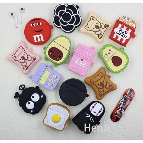 3D Classic Luxury Camellia Flower Womens Shockproof Headphone Cases For Apple Airpods 12 pro Silicone Earphone Protection Cover