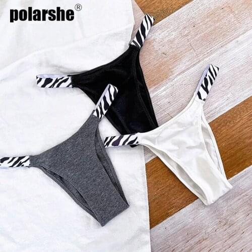 5pcs Womens Cotton Brief Underwear Panties Low Waist Sexy Seamless Thong Bikini Comfortable Lingerie Femme Soild Color Panties