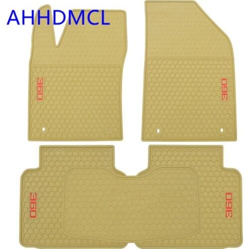 Car Rubber Mats Floor Mats Anti Slip Mat Carpets Feet Pads Custom Fit For Roewe 360 2015 2016 2017 2018 Left Hand Drive