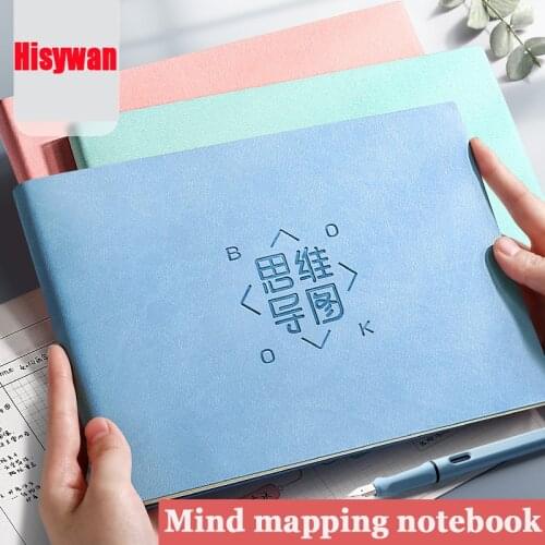 260 Page Mind Mapping Notebook A4 B5 Cornell Notebook College Student Map Grid Paper For Study Notes Combing Meeting Records