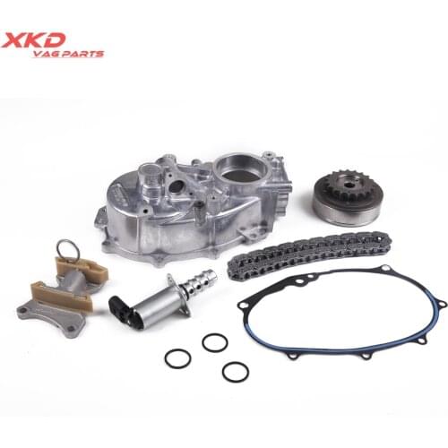 Timing Chain & Camshaft Adjuster Housing Rebuilding Kit For V-W EOS Golf Passat A-udi A3 A4 A6 TT 06F103107G 06F109257A