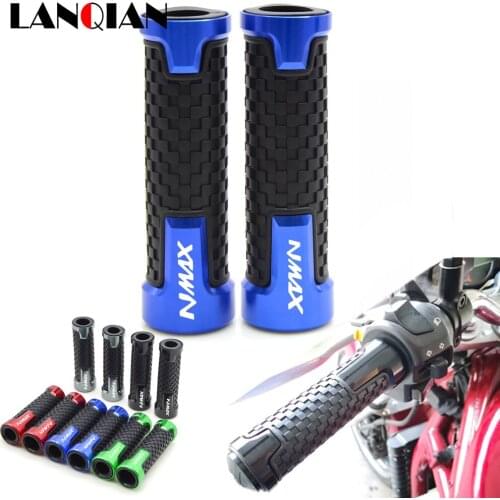 For Yamaha N MAX 125 155 7/8''22MM Motorcycle Handlebar Grips Hand Bar Grips NMAX 125 NMAX 155 2015 2016 2017 2018 Accessories
