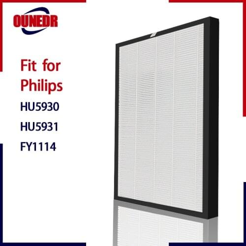 Air Purifier Filter FY1114 Replacement True HEPA Filter Fit For Philips HU5930 HU5931 air cleaner parts