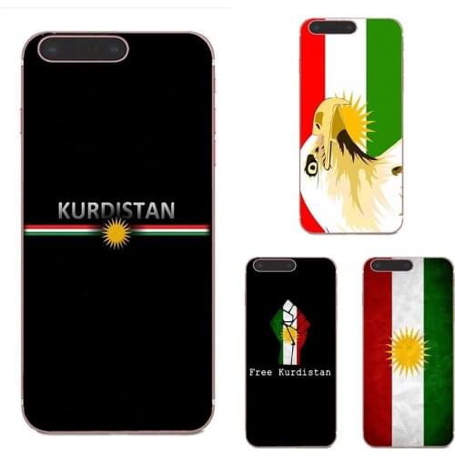 Kurdistan Flag For Samsung Galaxy S20 S10 S9 S8 Plus A50 A70 A40 A30 A20 A10 A50S A70S A10S Luxury TPU Rubber Phone Case