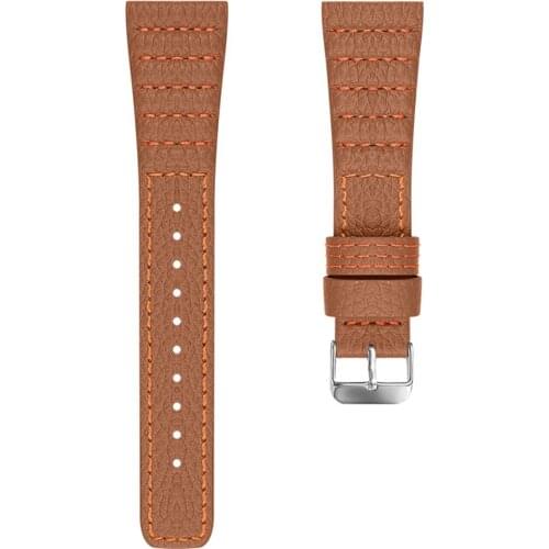 Genuine Leather Watch Band Strap For Fitbit Versa/Versa 2/Versa Lite Smart Watch Replacement Wrist Band Sports Leather Strap