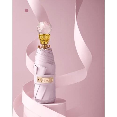 Luxury Women Umbrella Uv Protection Windproof Business Adult 3 Fold Umbrella Fashion Guarda Chuva Household Merchandises BD50UU