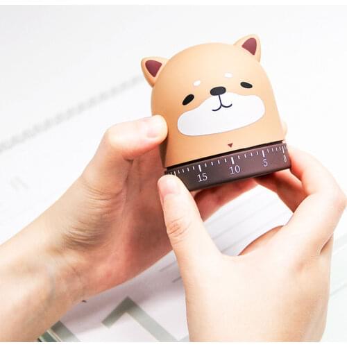 Timer Animal Shape Spin Time Accurate Mechanical Reminder Cute Style Countdown Manager Easy To Carry