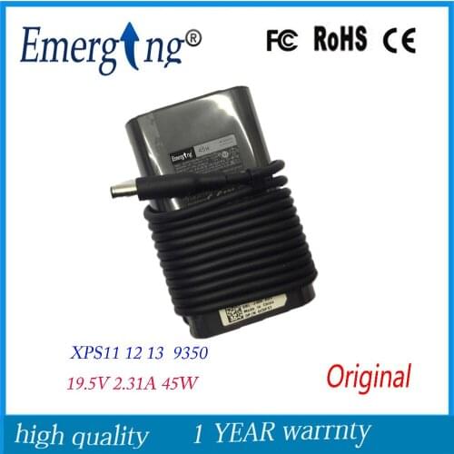 19.5V 2.31A 45W 4.5X3.0mm Original AC Laptop Adapter For Dell XPS 11 12 13 DA45NM131 LA45NM131 Ultrabook