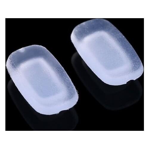 5 Pairs/Lot Inserted Square Silicone Airbag Soft Nose Pads On Glasses Slot Glasses Accessories A0KD