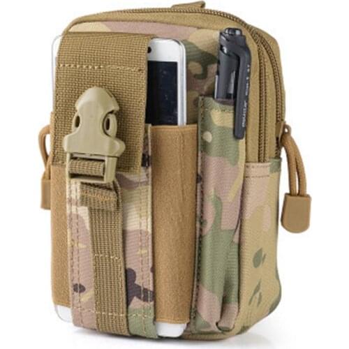 600D Oxford Tactical Pouch Molle Hunting Bags Belt Sports Waist Bag Men EDC Tool Outdoor Pouches Case Pocket Camo Bag For Iphone
