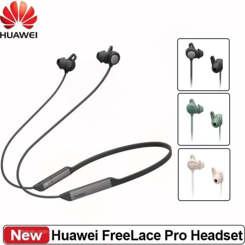 HUAWEI FreeLace Pro Wireless Earphone Bluetooth 5.0 3 Mic Design Active Noise Cancellation IP55 Fast Charge Earphone