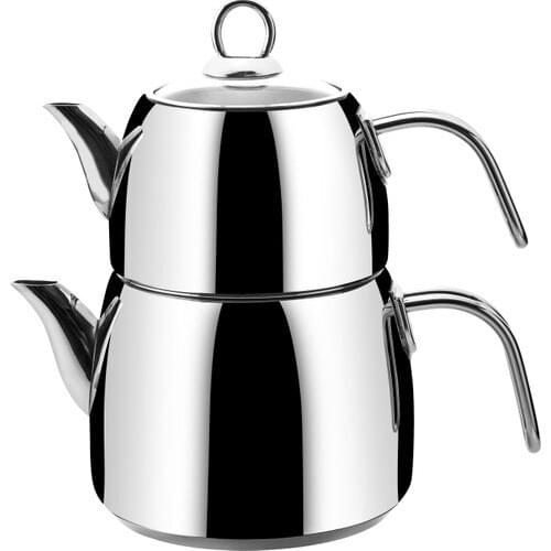 Teapot Set Tea Set Cup Tea for Turkish Tea Sets Kitchen Products Stainless Steel Teapot