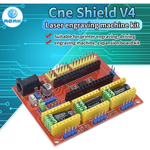 CNC Shield V3 V4 Engraving Machine Compatible With Nano 3.0 / A4988 Driver Expansion Board Module for the 3D Printer Diy Kit
