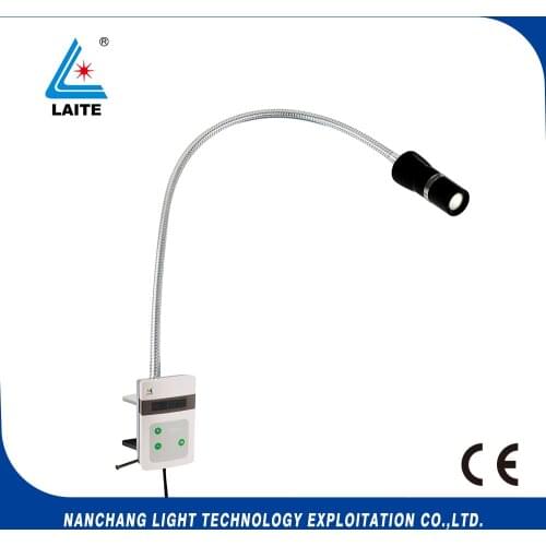 Goose neck lamp clip on Medical Examination LED Dental Light Surgical Lamp free shipping-1set