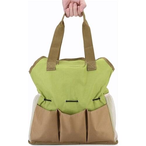 Multifunctional Carrying Gardening Tool Bag Portable Oxford Storage Bag Horticultural Tools Home Garden