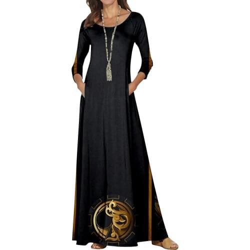 MUAYOU Plus Size Summer Dresses