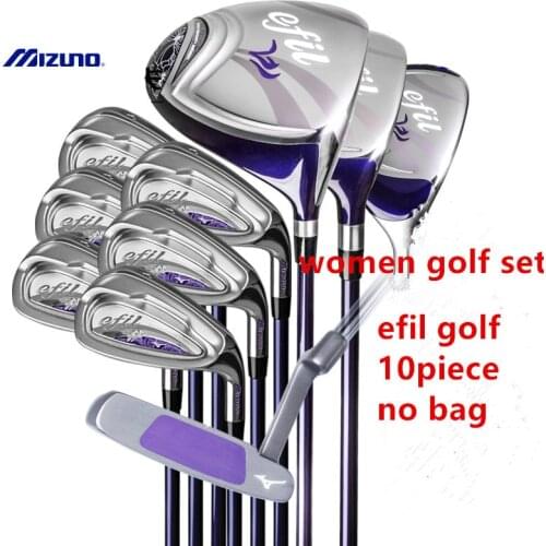 New Beginner Golf Ladies Complete set of Clubs Fashion Purple Ladies Golf Club Set Graphite L Head Cover（No Bag)