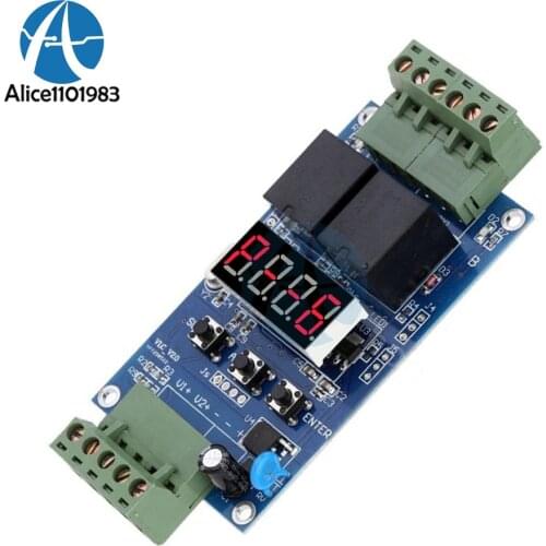 12V Relay Control Controller Board Dual Programmable Relay Module Cycle Delay Timer Timing Clock Switch Module High Performance