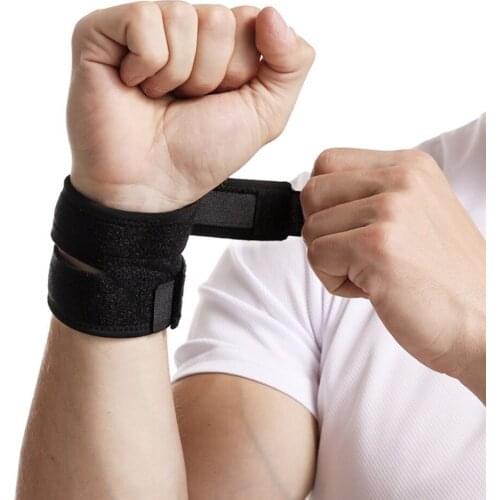 Sport Wristband Support Gym Safety Sports Wrist Protector Hand Bands Adjustable Wrist Brace Wrap Bandage