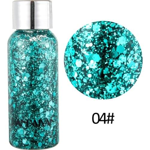 1@# Hot Sale DIY Making Golden Glitter Nail Glitter Gel Art Flash Heart Loose Sequins Cream Decoration Party Festival Glitter