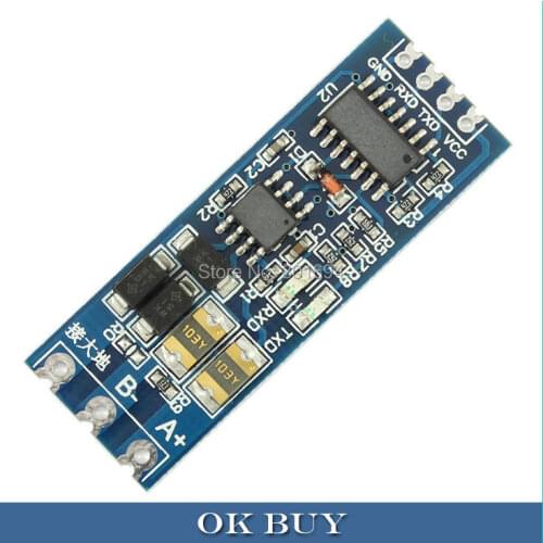 10Pcs/Lot Control Module SCM TTL to RS485 Converter 485 to UART Serial Port Automatic Flow Integrated Circuits Products