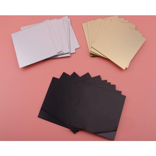 10pcs Self Adhesive Elegant Square Mirror Wall Tiles Mosaic Sticker Home TV Background Living Room Decoration