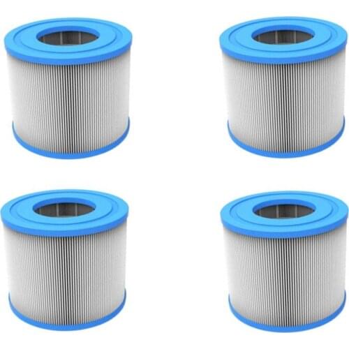 4-Piece Swimming Pool Filter Elements, Suitable for Waves Series Filters, Easy to Clean
