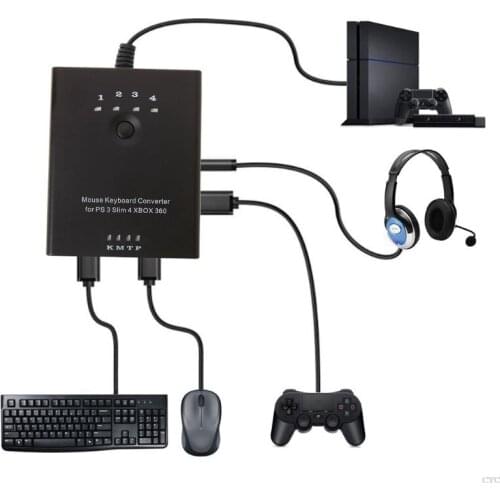 Mouse and Keyboard Converter Adapter for PS4/PS3/XBO XONE/XBOX 360 Switch Accessories