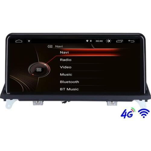 10.25" IPS Android 10.0 Car DVD GPS Radio For BMW X5 E70 X6 E71 2007-2013 CCC/CIC System Navigation Auto Car Multimedia