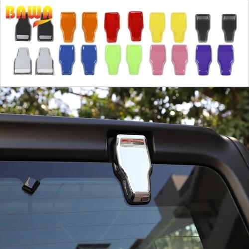 BAWA Car Tailgate Window Hinge For Jeep Wrangler JL 2018 2019 2020 2021 Rear Door Windows Hinges For Jeep Wrangler JL
