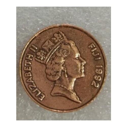 22MM Fiji ,100% Real Genuine Comemorative Coin,Original Collection