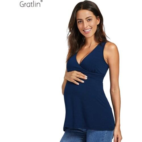 GRATLIN T-shirts And Sweaters For Pregnant Women