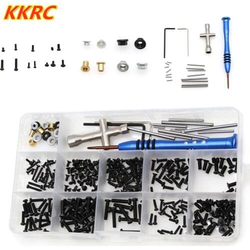 WLtoys 144001 M2 M2.5 M3 Screw Fastener Kit Cross Sleeve Allen Wrench Swing Arm Pin Screws For 1/14 RC Car Spare Parts