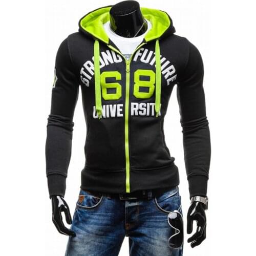 Fashion men Hoodies 2018 Mens Brand Casual Hoodie Sweatshirt Sudaderas Hombre Hip Hop Hoodies Slim printing Men Hoody XXL TYDFJ