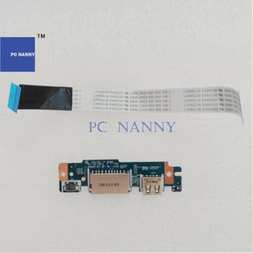 Genuine For LENOVO IDEAPAD 320S-14IKB CARD READER POWER BUTTON USB BOARD & CABLE LS-E542P LCD LVDS Cable DC02002R200