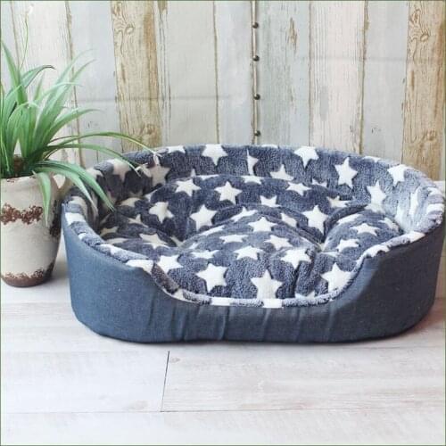 Luxury Pet Kennel House Warm Large Dog Bed Cat Cushion Mat Blanket for Big Dogs Cama Para Cachorro Puppy Teddy Sofa S-XL Size