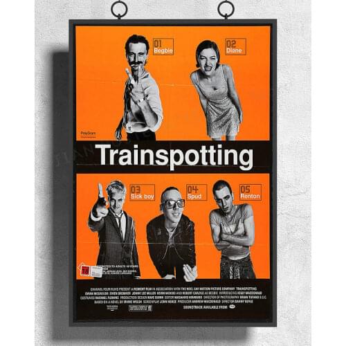 H472 Silk Poster Home Decoration Trainspotting Movie Wall Art Christmas Gift