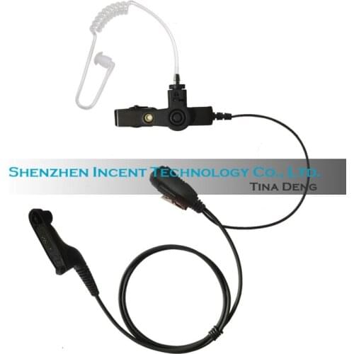 VOIONAIR Air Tube Earpiece Earphone Headset PTT for Motorola DP3600 XIRP8200 XIRP8268 XPR6550 APX7000