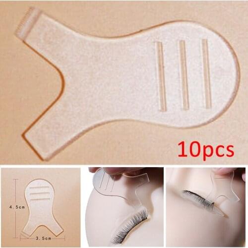 10pcs/Set Eyelash Lashes Lifting perm Y Comb Brushes Separating Tool