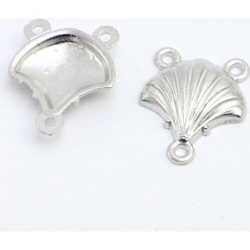 100pcs of Small St. James Scallop Shell Rosary Center Centerpieces