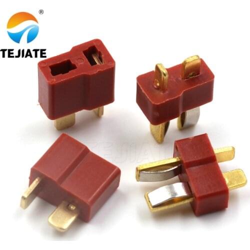 5PCS T Type Plug Interconnect Socket Power Connector Male/Female Header