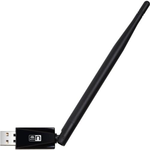 1PC Wireless USB WiFi Adapter Wireless Dongle 802.11n/g/b+5dBi Antenna wifi Adaptor Network 150Mps LAN Card