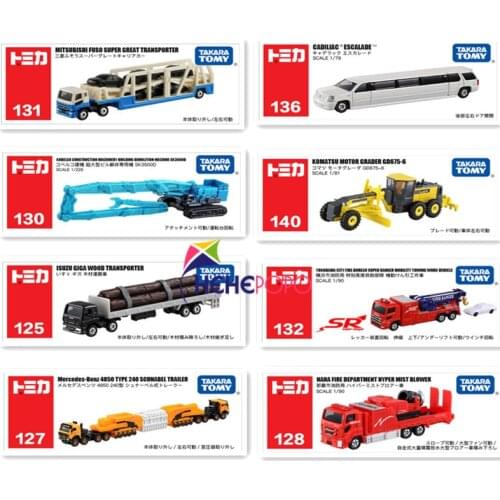 Baby Toys Takara Tomy Tomica Miniature Metal Diecast Vehicles Model Long Type Vehicle Truck Series Collectibles Gift for Child