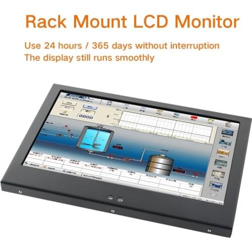 IPS Screen 12‘’/12.1 Inch Monitor Not Touch Screen Industrial Display VGA HDMI BNC AV USB interface Free shipping 1280*800
