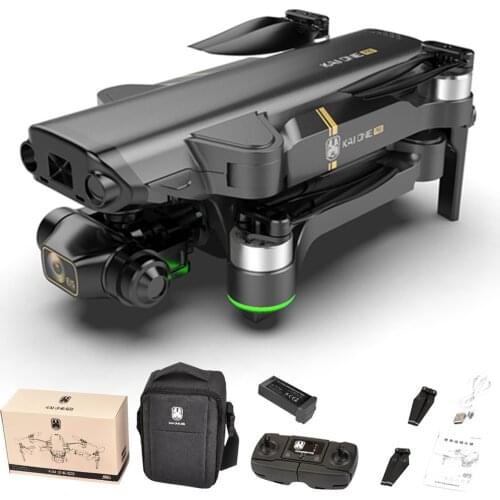 KAIONE GPS Drone 8K Dual Camera 5G Wifi 3-Axis Gimbal Aerial Photography Brushless Motor Foldable Quadcopter RC Distance 1200M