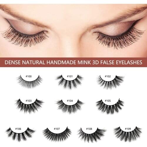 1 Pair Extension Long Eyelashes for Party Costume Cosmetics 3D Mink False Lashes Extended Beauty Makeup False Eyelashes