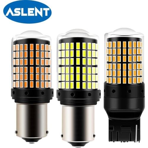 NEW 1PCS W21W P21W PY21W T20 LED 7440 1156 BA15S BAU15S car led Bulbs lamp For Turn Signal Light brake light Reversing lights