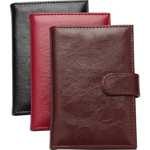 2019 New Style Passport Cover For Men Women Hasp PU leather Passport Holder ID Card Case Travel Passport Wallet