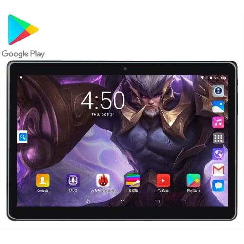 New Tablet Pc 10.1 inch Android 9.0 Tablets Deca Core Google Play 3g 4g LTE Phone Call GPS WiFi Bluetooth Tempered Glass 10 inch