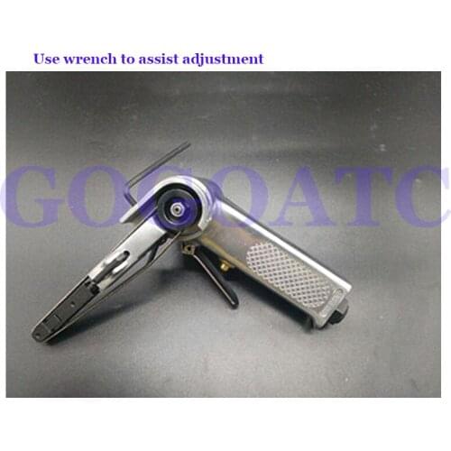 Industrial Grade Pneumatic Belt Machine 10Mm Pneumatic Grinding Machine Belt Machine Polishing Machine
